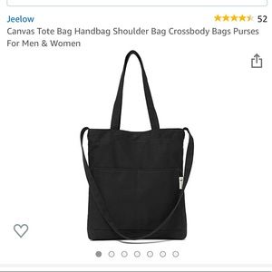 Canvas 2 way title Black